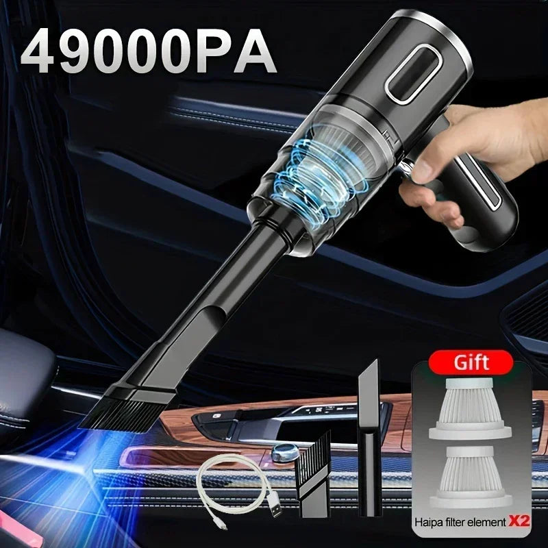 Wireless Portable Car Vacuum Cleaner Cleaner Cordless Handheld Auto Vacuum Car Dual Use Mini Vacuum Cleaner